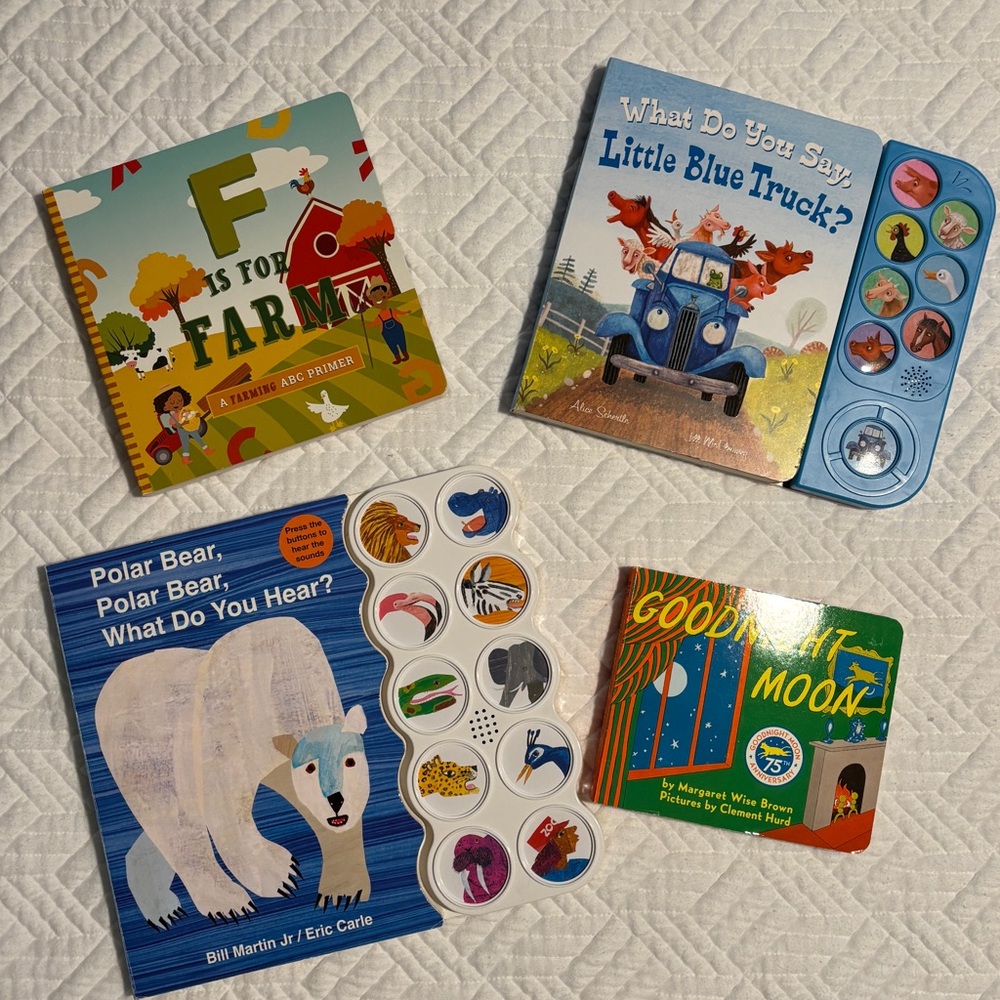 Children's Books (4) some with Interactive Features